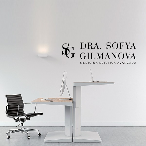 2903 Vinilo nombre empresa para pared