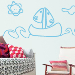 Vinilos Barco Infantil