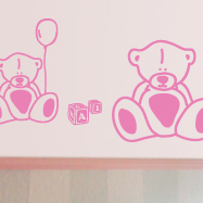 Dos Ositos con globo