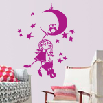 Vinilos Niña en la Luna