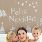554 Pegatinas Feliz Navidad II