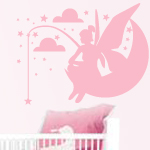 Vinilos Hada, luna y estrellas