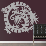 Pegatinas Dragon Oriental
