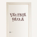 Nombres Valeria y Paula