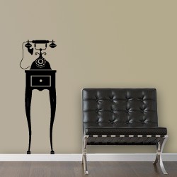 Vinilos Mesita y teléfono