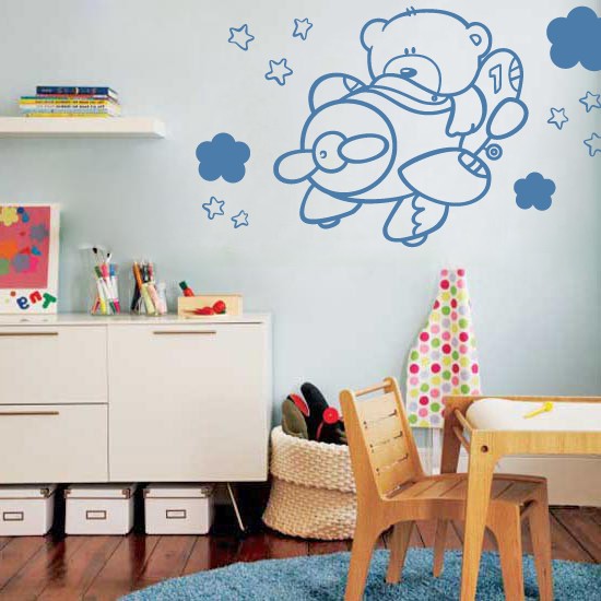 Vinilos Osito Aviador