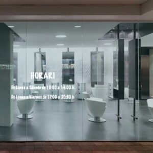 Vinilos Horario Tienda